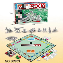English Real Estate Card Game Rich Man Board Game Multiplayer Interactive Family Fun Learning English Kids Educational Toy