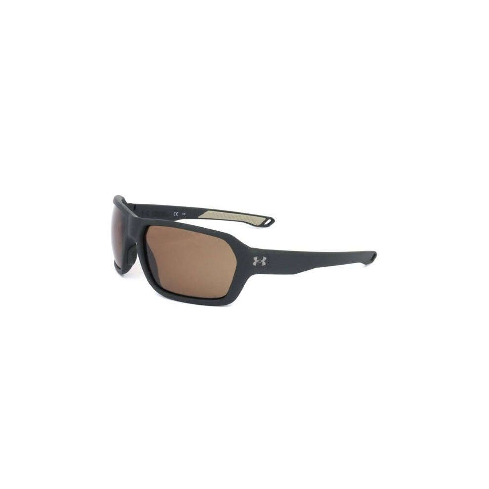 Under Armour Ua Recon Sunglasses 64/15/125 Matte Green Polyamide Man Ua Recon