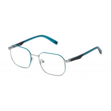 Bril - FILA - VFI702L - Glanzend palladium met blauwe delen - Metaal - 50/18/135