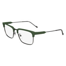 Occhiali da vista - ZEISS - ZS24148 - Titanio - Satinato khaki/rutenio scuro - Uomo