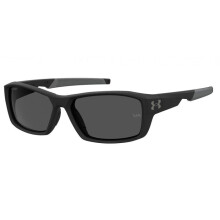 Zonnebril - UNDER ARMOUR - UA FANATICAL - Gepolariseerd - 58/15/130 - Mat Zwart/Grijs