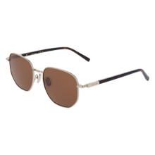 Lunettes de Soleil - FERRAGAMO - SF328S - Monture métal doré - Verres bruns - 55/18/145