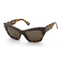 Occhiali da sole - NINA RICCI - SNR434 - Farfalla - Acetato Avana lucido - 56/19/140
