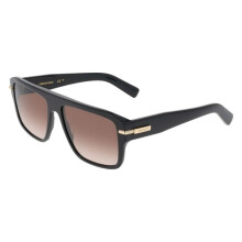 Gafas de sol - FERRAGAMO - SF2078SLBI - Acetato - Negro - Lentes marrones