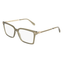 Lunettes de Vue - FERRAGAMO - SF3039 - Transparent khaki - Injected acetate - 54/15/140