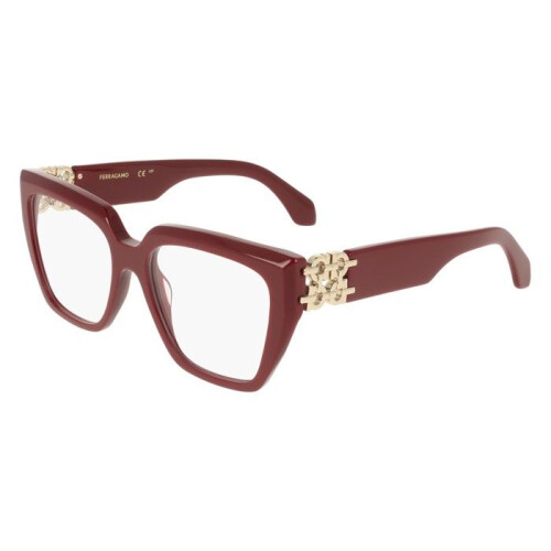 Ferragamo Ferragamo SF3041E 53/16/140 Burgundy Rec acetaat-renew DAMES SF3041E