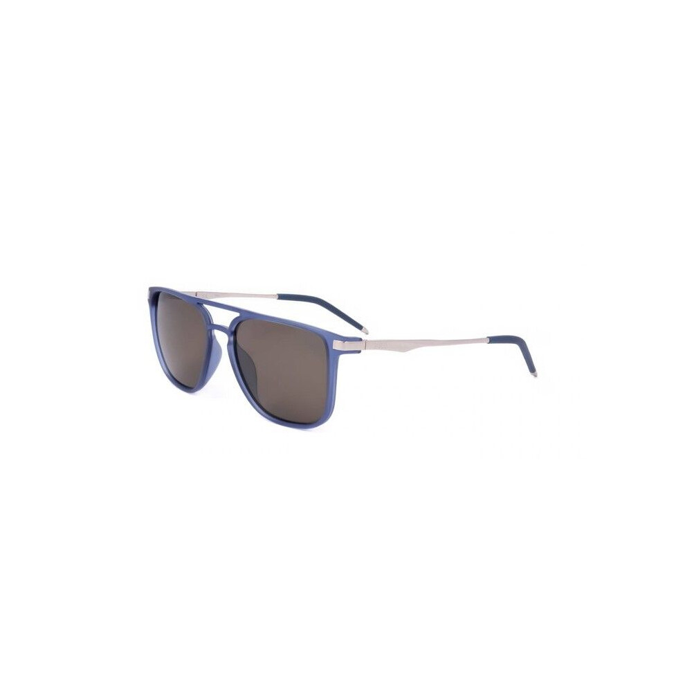 Fila Sf9382 Sunglasses 54/18/140 Shiny Transparent Blue Injected Man Sf9382