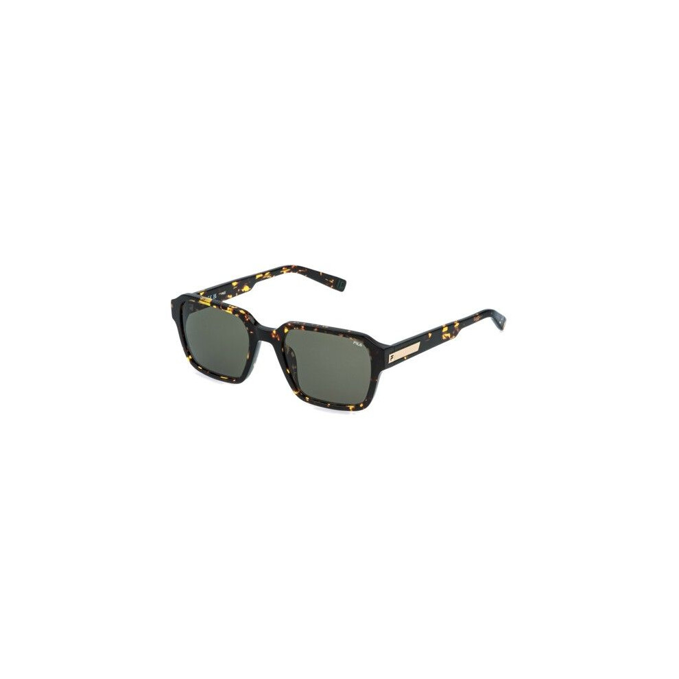Fila Sfia12 Sunglasses 53/20/145 Glossy Yellow Havana Acetate Man Sfia12