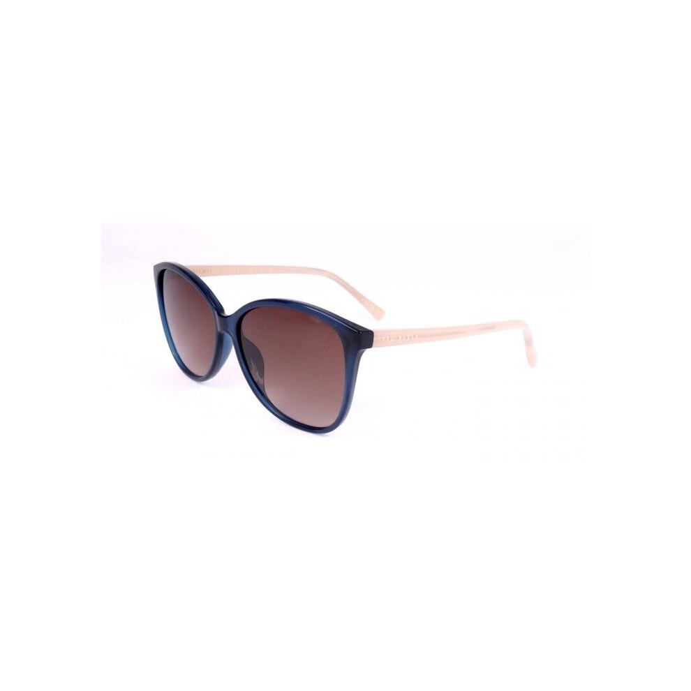 Ted Baker Tb1566 Sunglasses 60/14/140 Navy Tr90 Woman Tb1566
