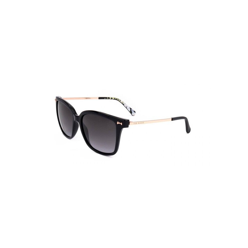 Ted Baker Tb1439 Sunglasses 55/16/140 Black/Floral Cellulose Propionate Woman Tb1439
