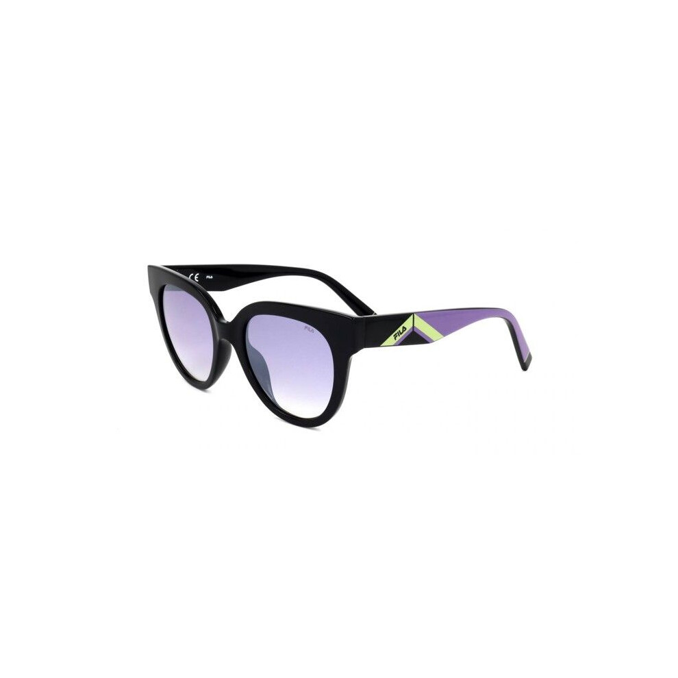 Fila Sfi119v Sunglasses 51/20/140 Total Shiny Black Injected Woman Sfi119v