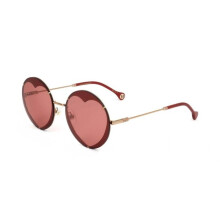 Sunglasses - CAROLINA HERRERA - CH 0013/S - Gold metal frame - 57 mm lenses - 19 mm bridge