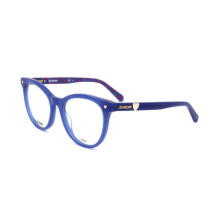 Gafas de vista - Love Moschino - MOL592 - Azul - Acetato - Mujer (51/18/140)