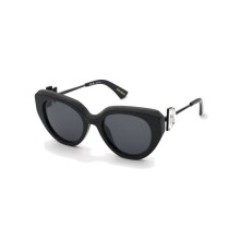 Occhiali da sole - NINA RICCI - SNR404S - Acetato nero lucido - Forma farfalla - 53/20/140