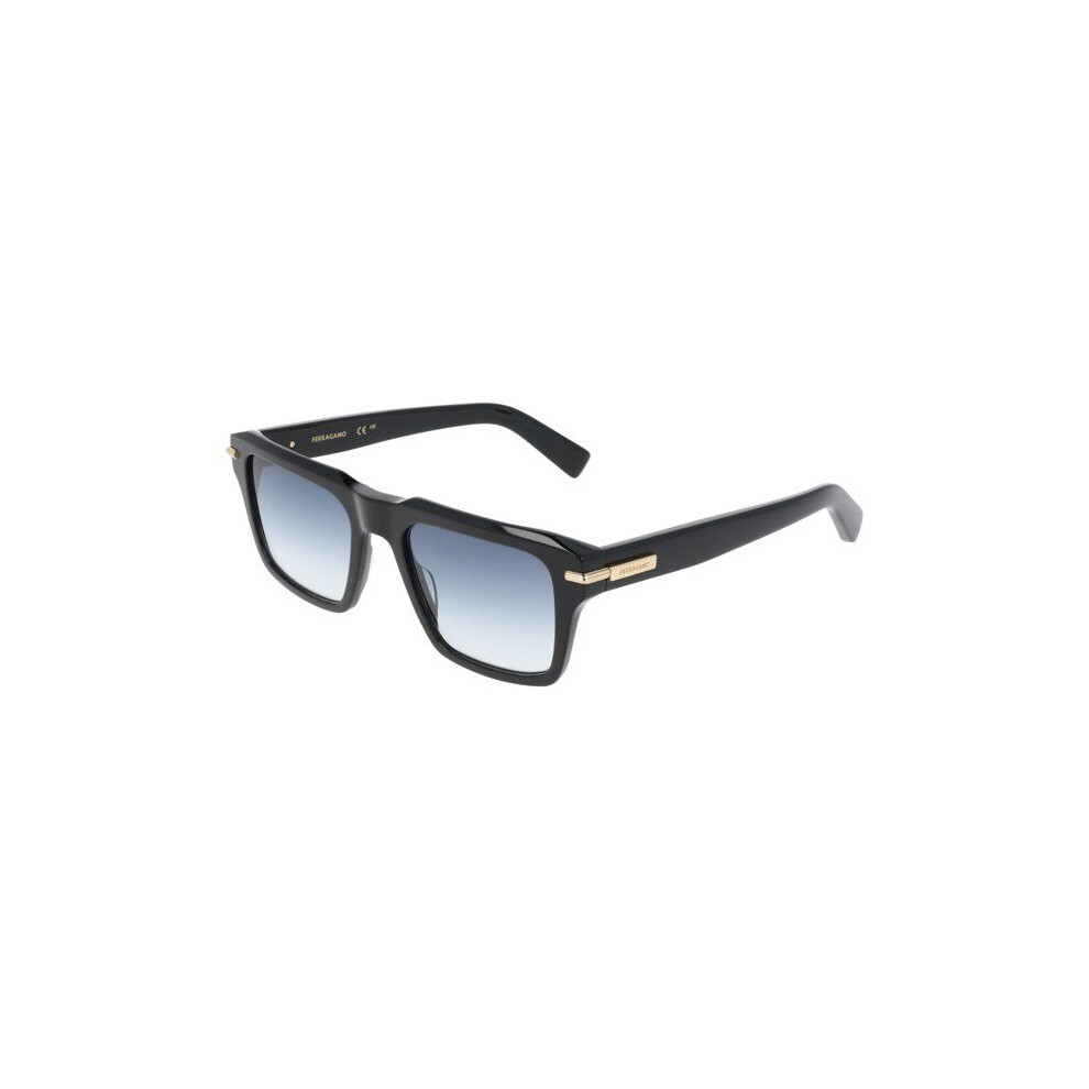 Ferragamo Sunglasses - Sf2079slbi - Acetate - Square - Gradient Blue Lenses