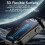 U13 Έξυπνο ρολόι Bluetooth με κυρτή οθόνη 2,2 ιντσών (Μαύρο) Δώρα:Μαύρο 6