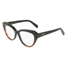 Lunettes de Vue - FERRAGAMO - SF3046 - Noir/Tortue - Acétate - 54/16/145