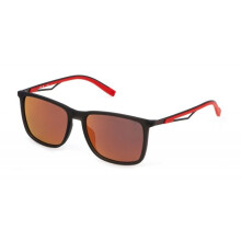 Sunglasses - FILA - SFI889 - 56/17/145 - Square - Matte transparent gray