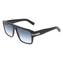 Lunettes de soleil - FERRAGAMO - SF2078SLBI - Acétate - Noir - Verres bleus dégradés