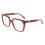 Ferragamo Occhiali da Vista - FERRAGAMO - SF3042E - Borgogna trasparente - Plastica - 55/18/145 1