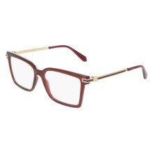 Lunettes de vue - FERRAGAMO - SF3039 - Transparent burgundy - Injected acetate - 54/15/140