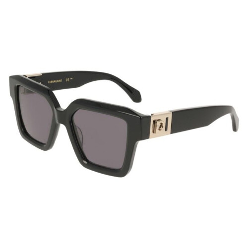 Ferragamo Ferragamo SF2084S Sunglasses 53/19/145 Black Acetate WOMAN SF2084S