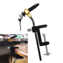 Fly Tying Vise C Clamp 360 Rotating Steel Hard Table Vise for Fly Hook Tying Fishing Lure Tool