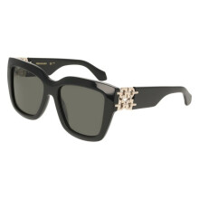 Lunettes de soleil - FERRAGAMO - SF2083SE - Acetate‑renew - 55/18/140 - Noir - Femme
