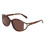 Ferragamo Sunglasses - FERRAGAMO - SF2111S - Tortoise - Acetate - Oval frame 1