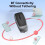 Hxsj M109 Mini Bluetooth Wireless Mouse (Space Silver) Gifts:Space Silver 7