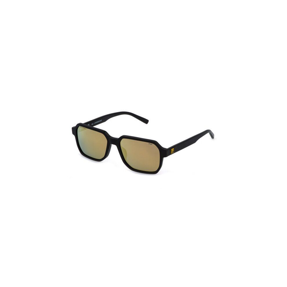 Fila Sfid19 Sunglasses 56/17/145 Matte Black/Matte Acetate Men Sfid19