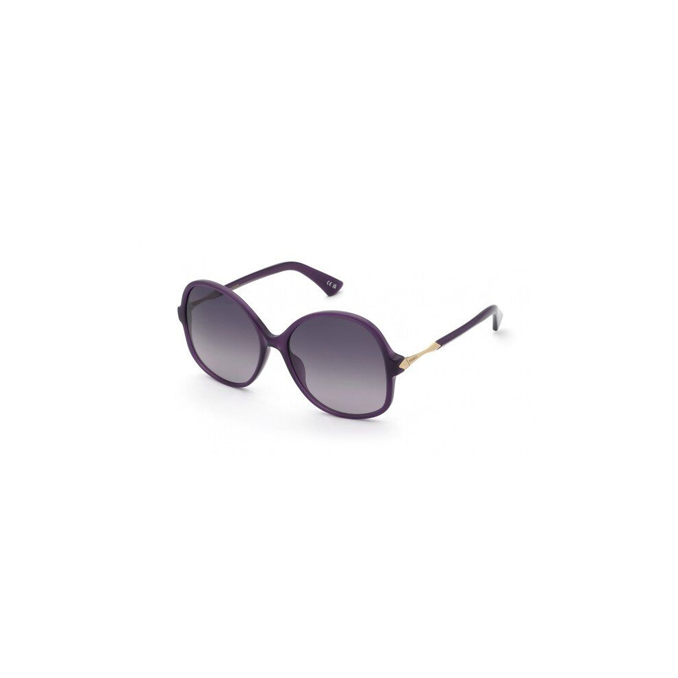 Nina Ricci Sunglasses Snr480 59/17/145 Transparent Purple Acetate Woman Snr480