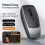 Hxsj M109 Mini Bluetooth-Funkmaus (Metallic-Grau) Geschenke:grau 4