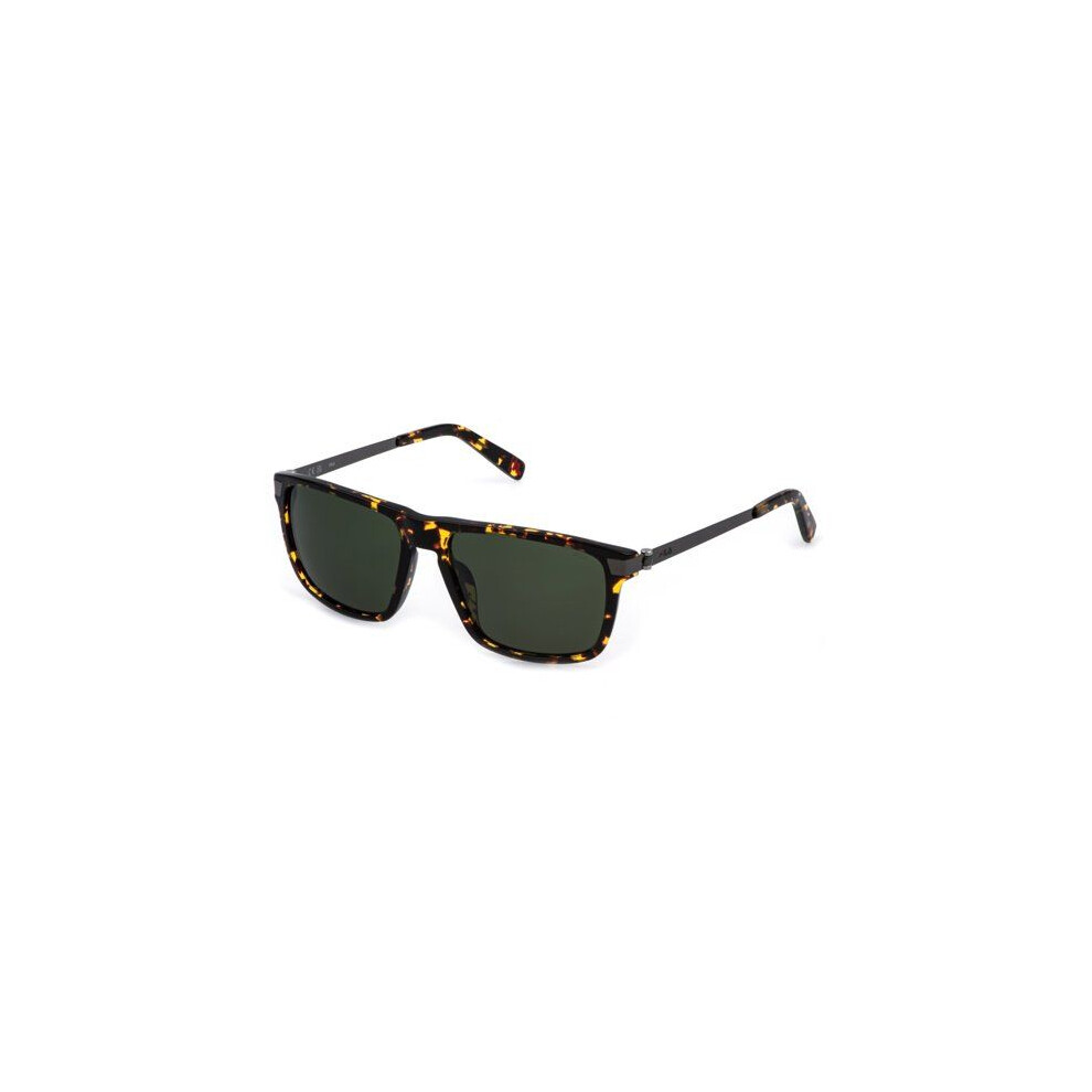 Fila Sfib11 Sunglasses 58/17/145 Glossy Yellow Havana Acetate Men Sfib11