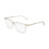 Ferragamo Bril - FERRAGAMO - SF3065 - Licht kristalgrijs - Acetaat - 55/16/145 1