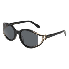 Sunglasses - FERRAGAMO - SF2111S - Acetate - Black - Oval