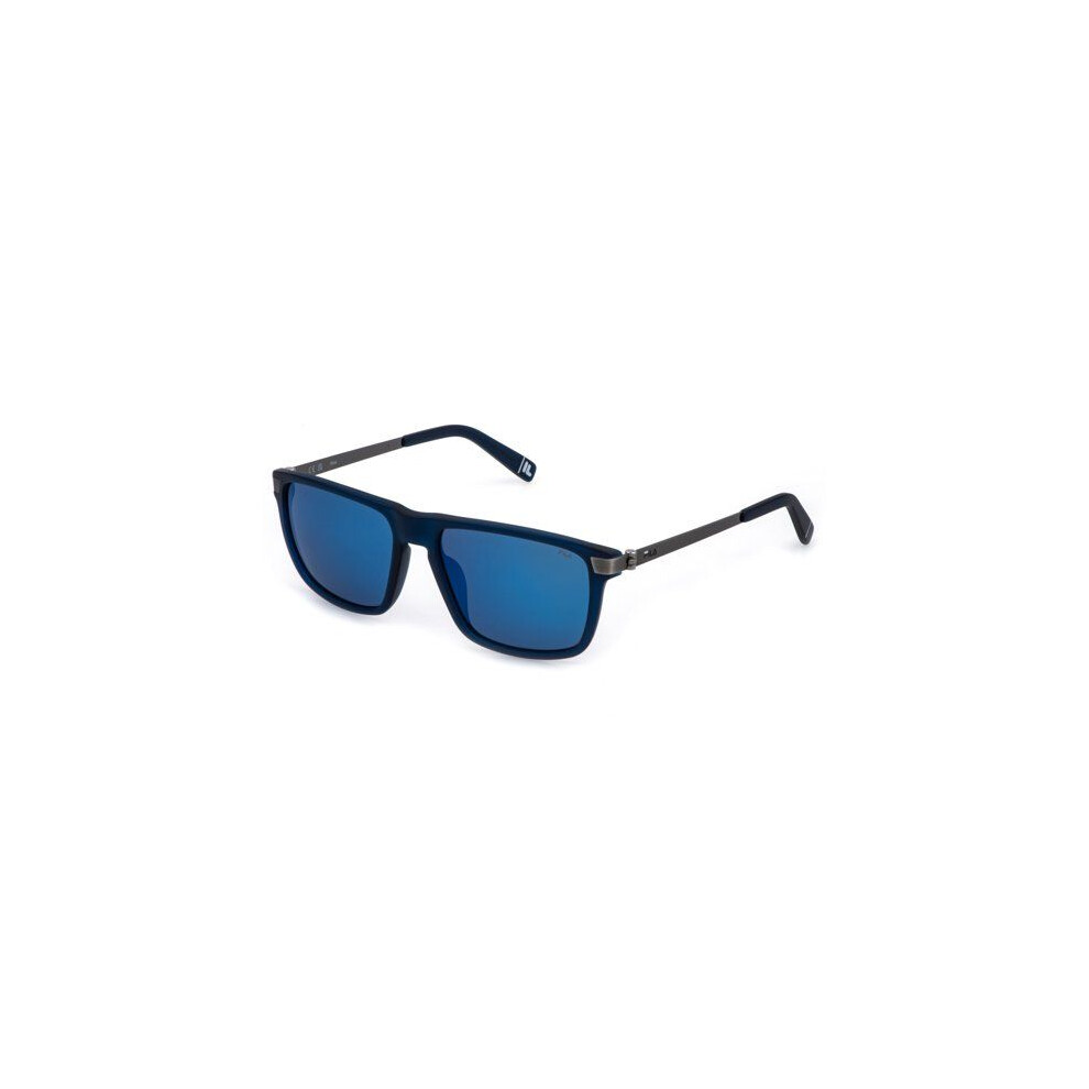 Fila Sunglasses - Sfib11 - Glossy Transparent Blue Acetate - 58/17/145 - Men