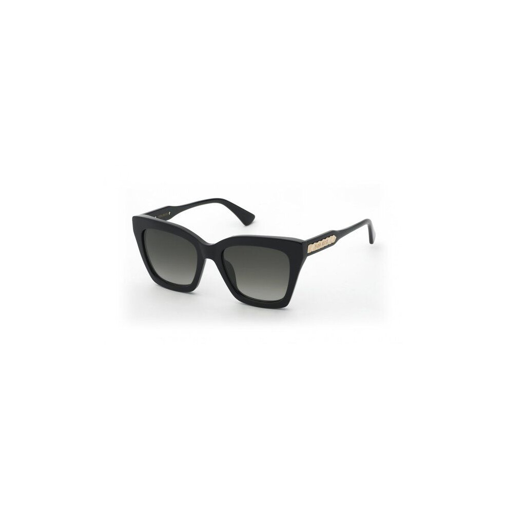 Nina Ricci Sunglasses Snr463 53/19/145 Glossy Black Acetate Woman Snr463