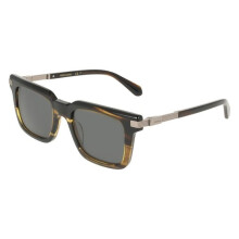 Sunglasses - FERRAGAMO - SF2103S - Khaki horn (Beige) - Acetate - Square frame 53-21-145