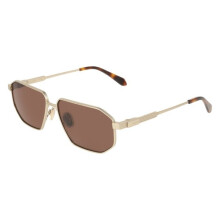 Ferragamo SF340S Sunglasses 59/14/145 Matte Gold Titanium MAN SF340S