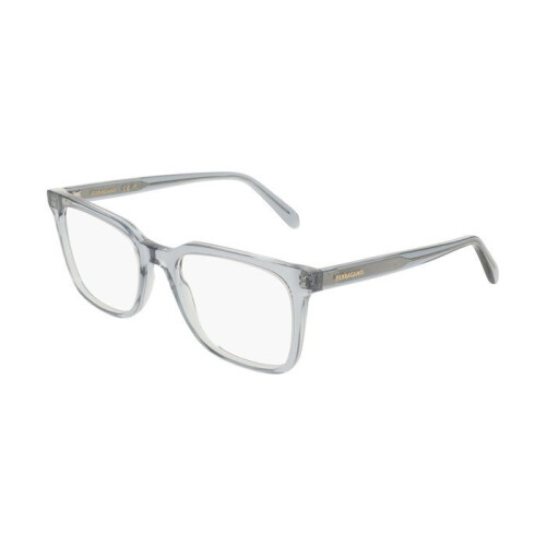 Ferragamo Näkölasit - FERRAGAMO - SF3067 - Läpinäkyvä harmaa - Akryyli - Mies