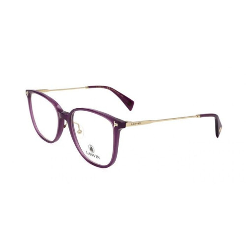 Lanvin Lanvin LNV621SA 55/17/145 Paarse Acetaat Bril VROUW LNV621SA