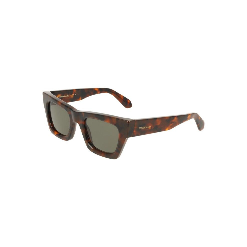 Ferragamo Sf2105s Sunglasses 50/23/145 Tortoise Acetate Woman Sf2105s
