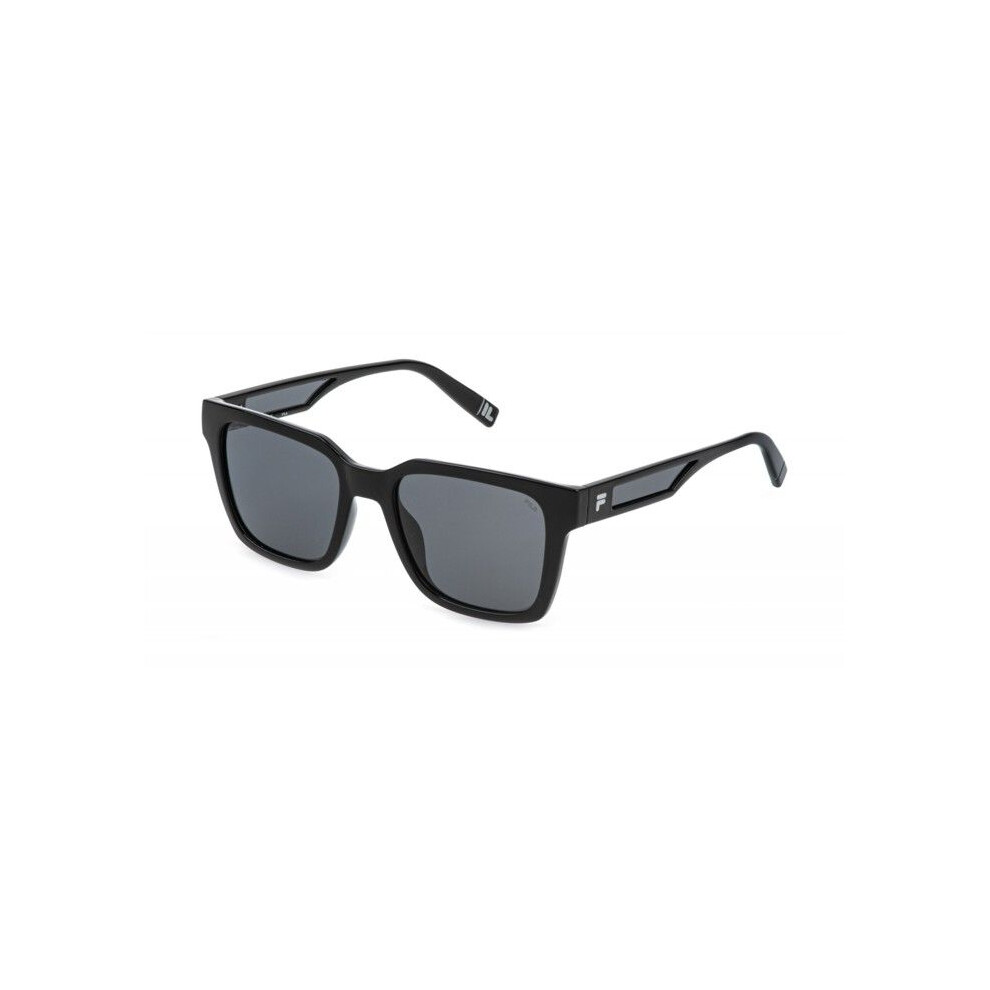 Fila Sfia14 Sunglasses 54/19/145 Total Glossy Black Injected Man Sfia14