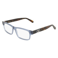 Gafas de vista - FERRAGAMO - SF3061 - Azul transparente - Acetato - 56/15/150
