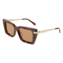 Sunglasses - FERRAGAMO - SF2089S - Tortoise Acetate - Brown - Square