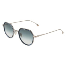 Sunglasses - PAUL SMITH - PS26101S PINNELL - Gunmetal/Blue Havana - Metal - Square 50/24/145
