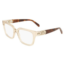 Gafas de Vista - FERRAGAMO - SF3056 - Beige transparente - Acetato - 55/18/145