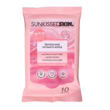 Sunkissed Skin Intimate Cleansing Wipes 10 Pack