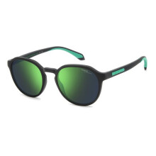 Polaroid Sunglasses PLD 2170/S/X 52/20/145 MATTE BLACK GREEN/GREEN MIRROR POLARIZED polycarbonate men PLD 2170/S/X